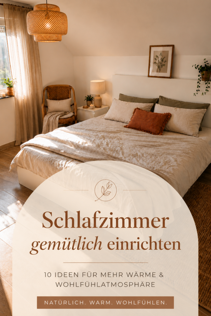 Schlafzimmer gemütlich einrichten