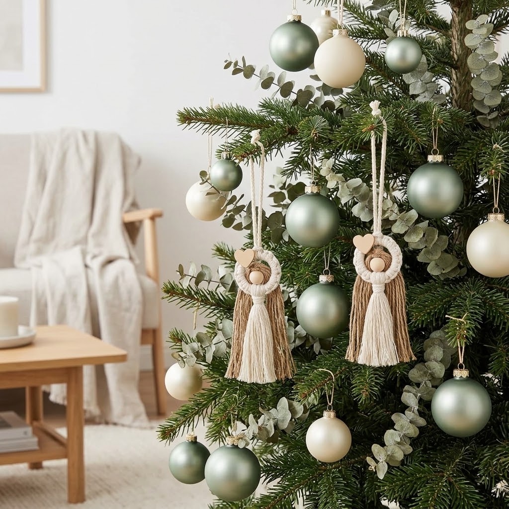 Schmück deinen Weihnachtsbaum: 8 schöne Ideen im Skandi-Stil